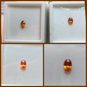 Spessartite Gemstones for Earrings, Rings Pendant